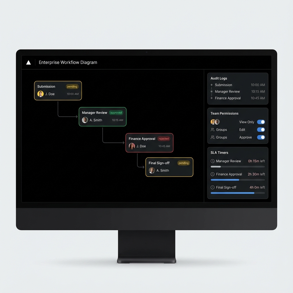 Enterprise Workflows visualization